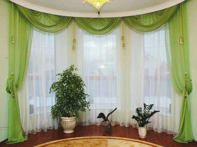 Современные шторы в гостиную