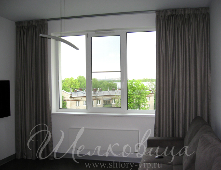 Стильные шторы в гостиную